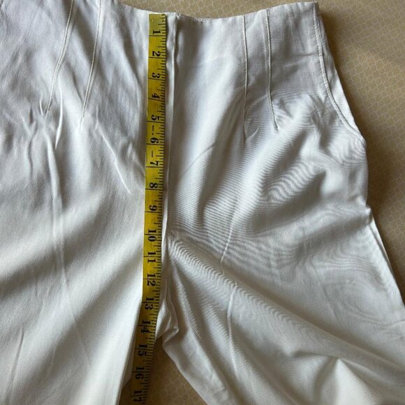 Massimo Dutti Viscose & Wool Blend Flowing Darted Wide Leg Trousers Size 10 NWT - Picture 7 of 15